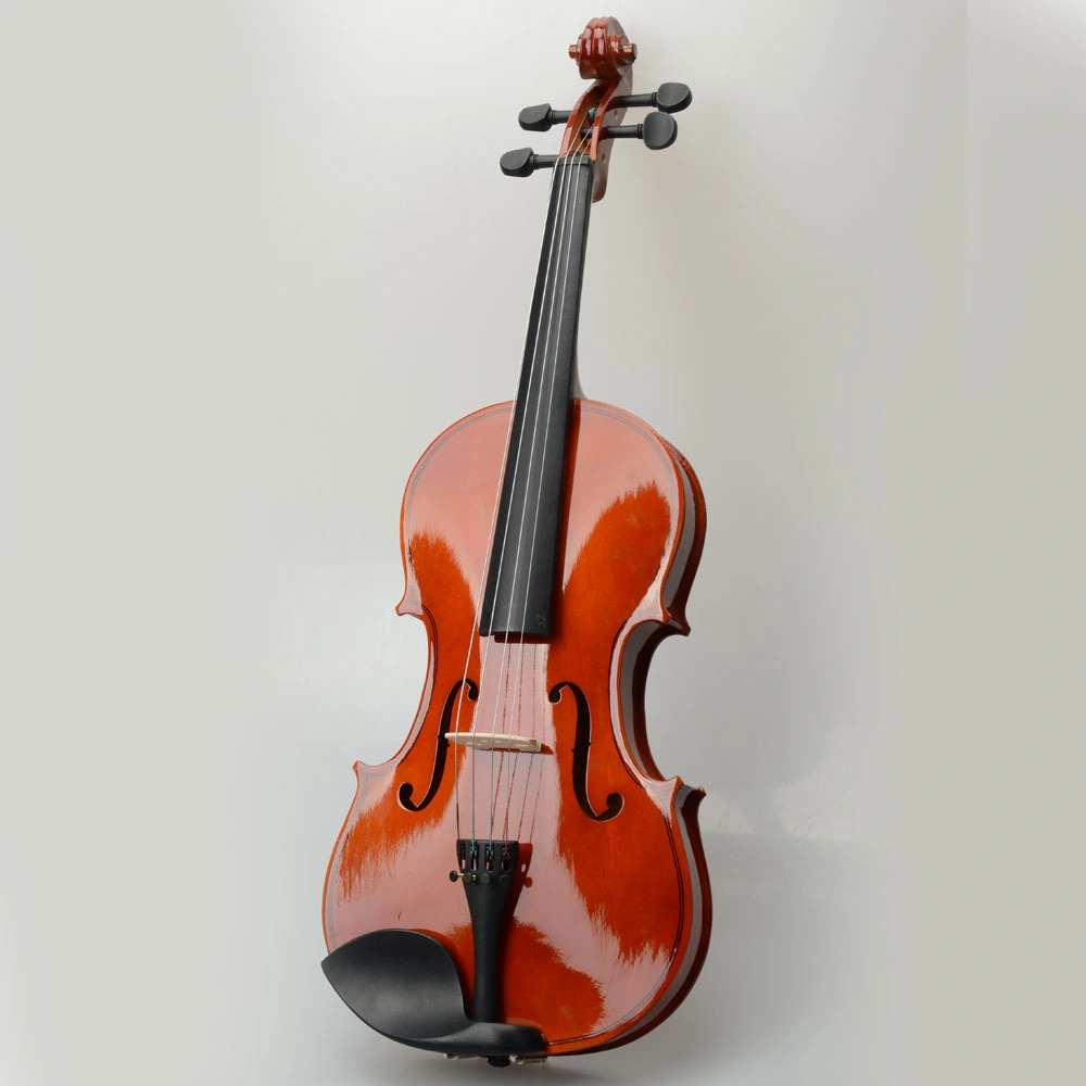15" Acoustic Viola Case Bow Rosin Nature Color view 12