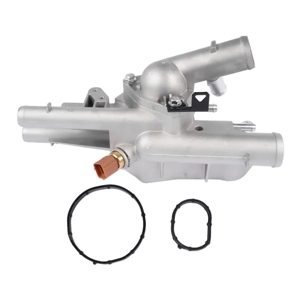 Upgrade Thermostat Housing Assembly Fit for Hyundai Sonata Santa Fe Tucson 2010-2015 Kia Optima Sorento 2011-2015 Sportage 2011-2016 2.4L 25600-2G500 902-5128 view 4