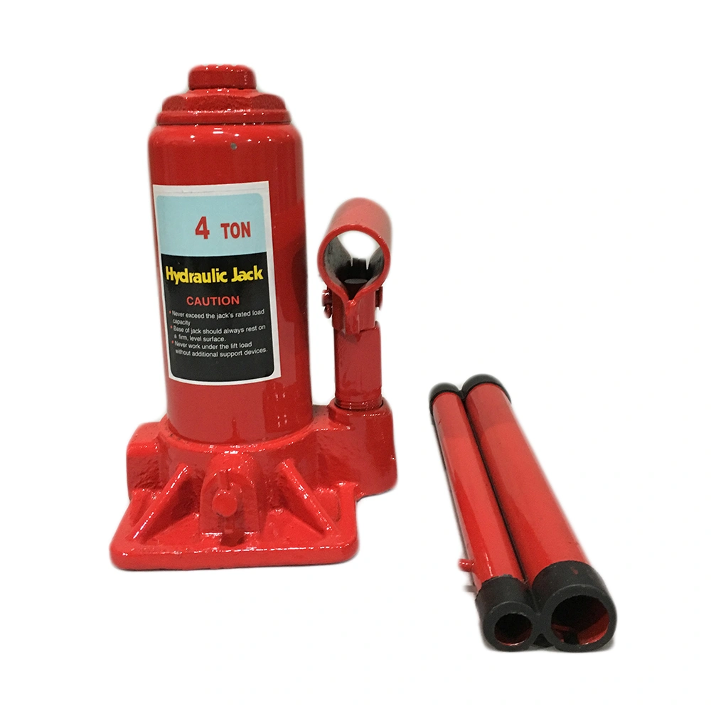 4 Ton Hydraulic Bottle Jack Red