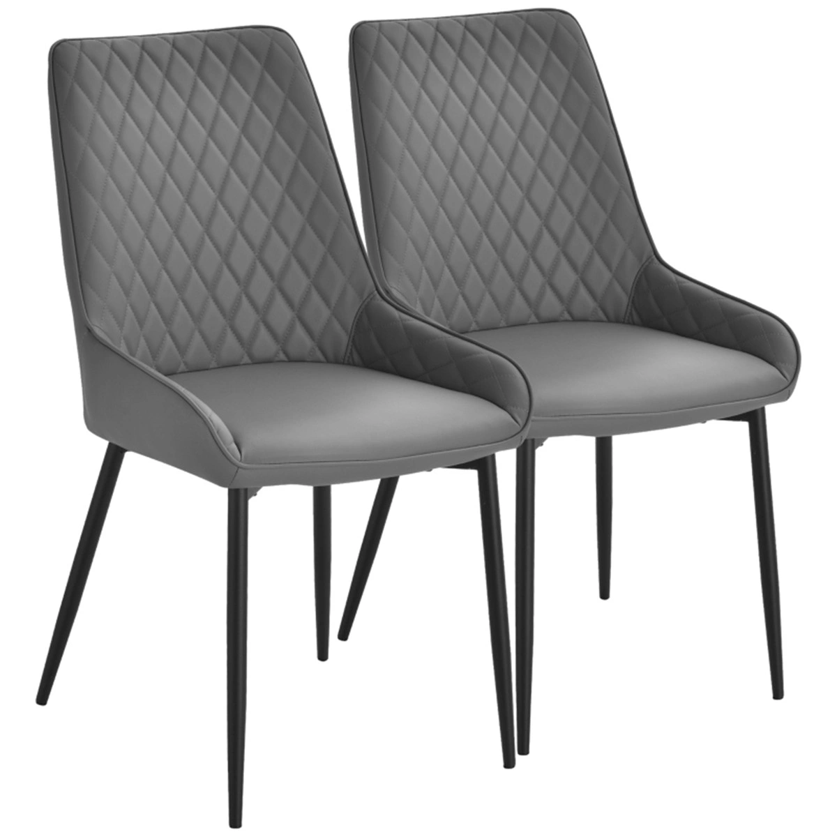 Industrial Bar Stools 24", Set of 2 Counter Height Dining Chair, Metal Frame Office Chair with Footrest, Walnut Wood Seat
