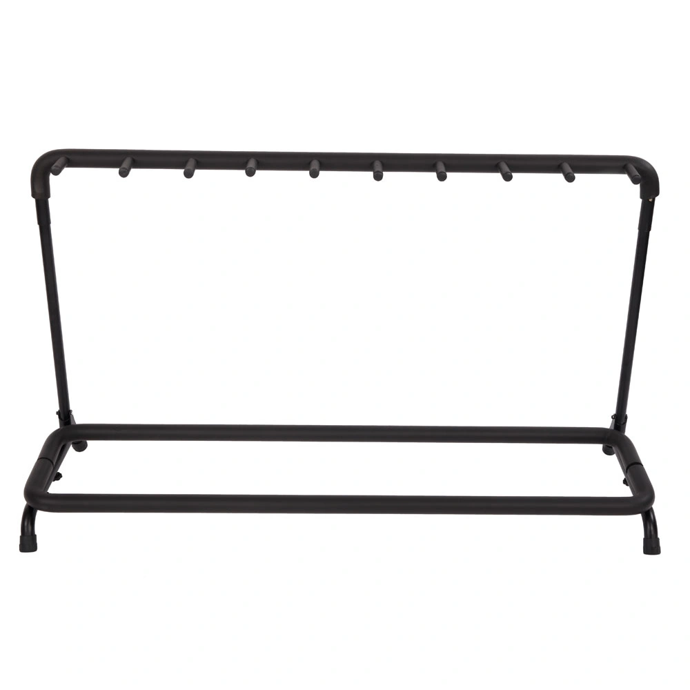 9-Slot Guitar Holder Rack Stand Black