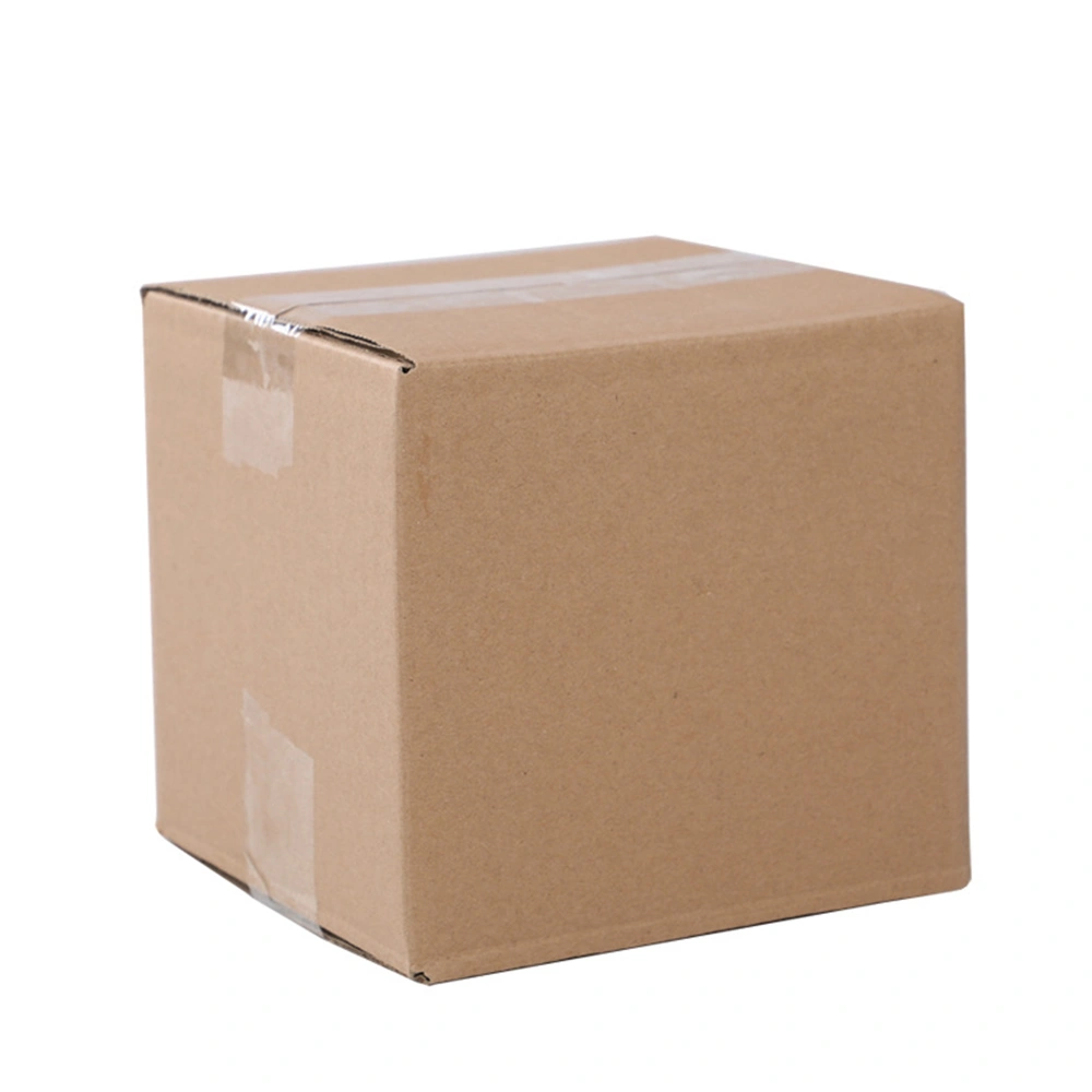 100 Corrugated Paper Boxes 6x6x6"(15.2*15.2*15.2cm)Yellow view 7