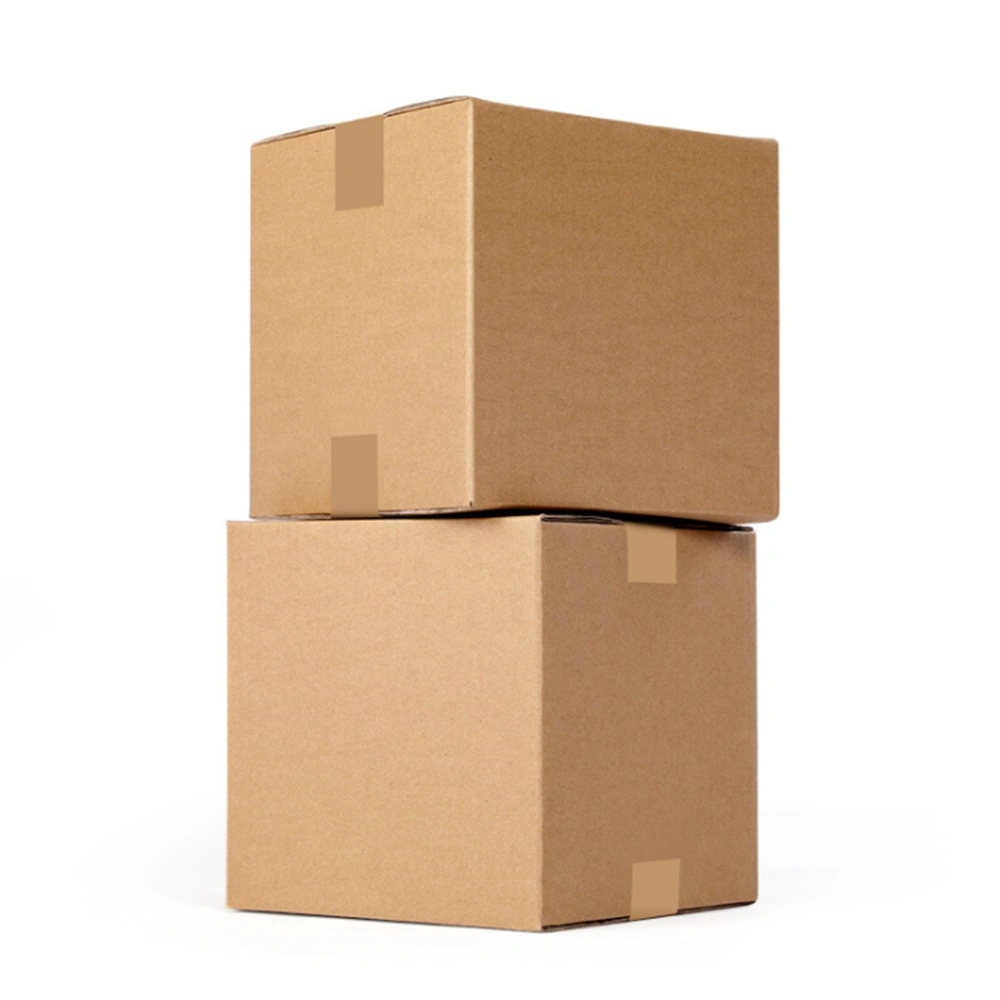 100 Corrugated Paper Boxes 6x6x6"(15.2*15.2*15.2cm)Yellow view 9