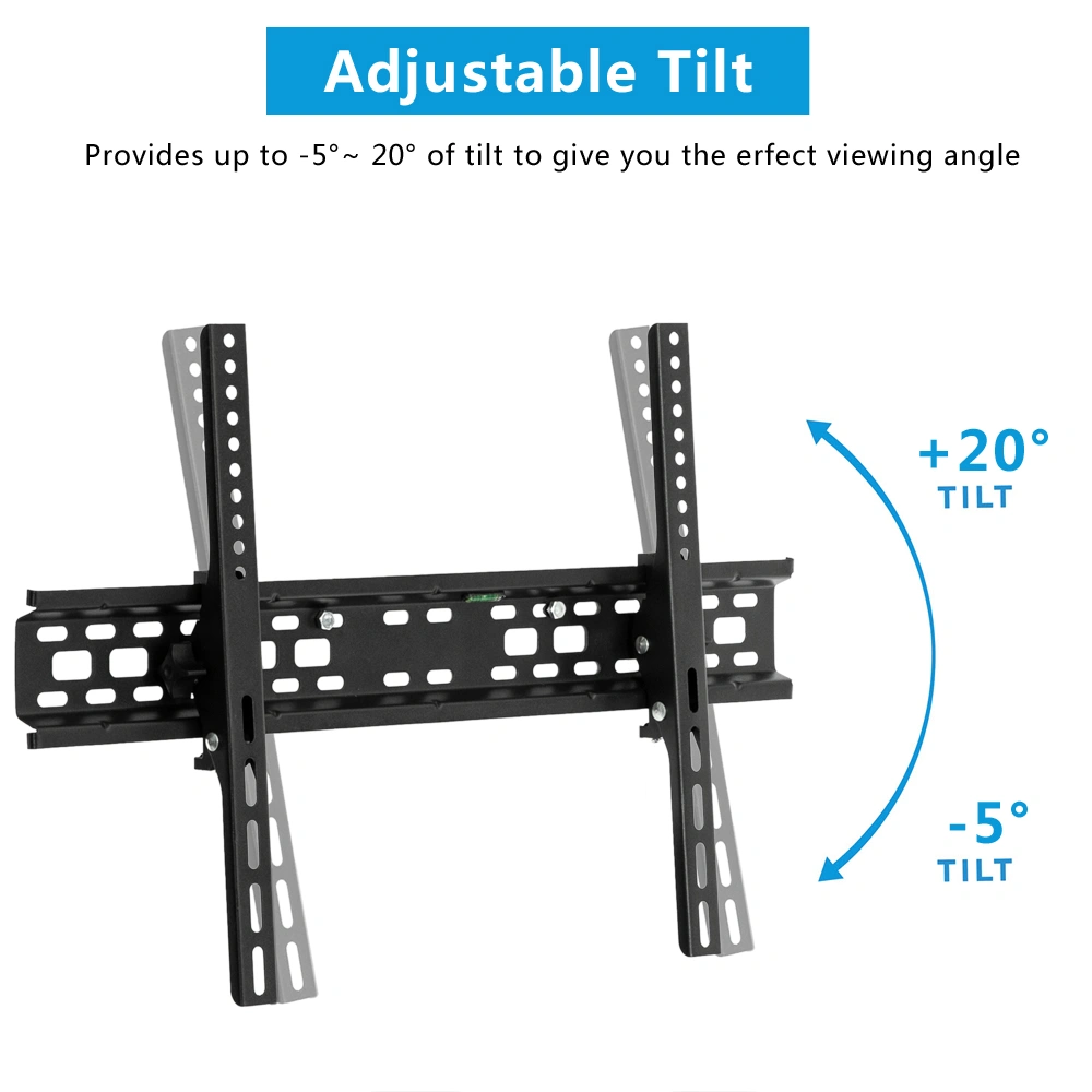 TMW003 32-70" Wall Mount TV Stand VESA400*600/-5°~ 20° with Spirit Level view 19