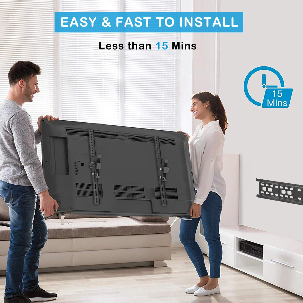 TMW003 32-70" Wall Mount TV Stand VESA400*600/-5°~ 20° with Spirit Level view 22