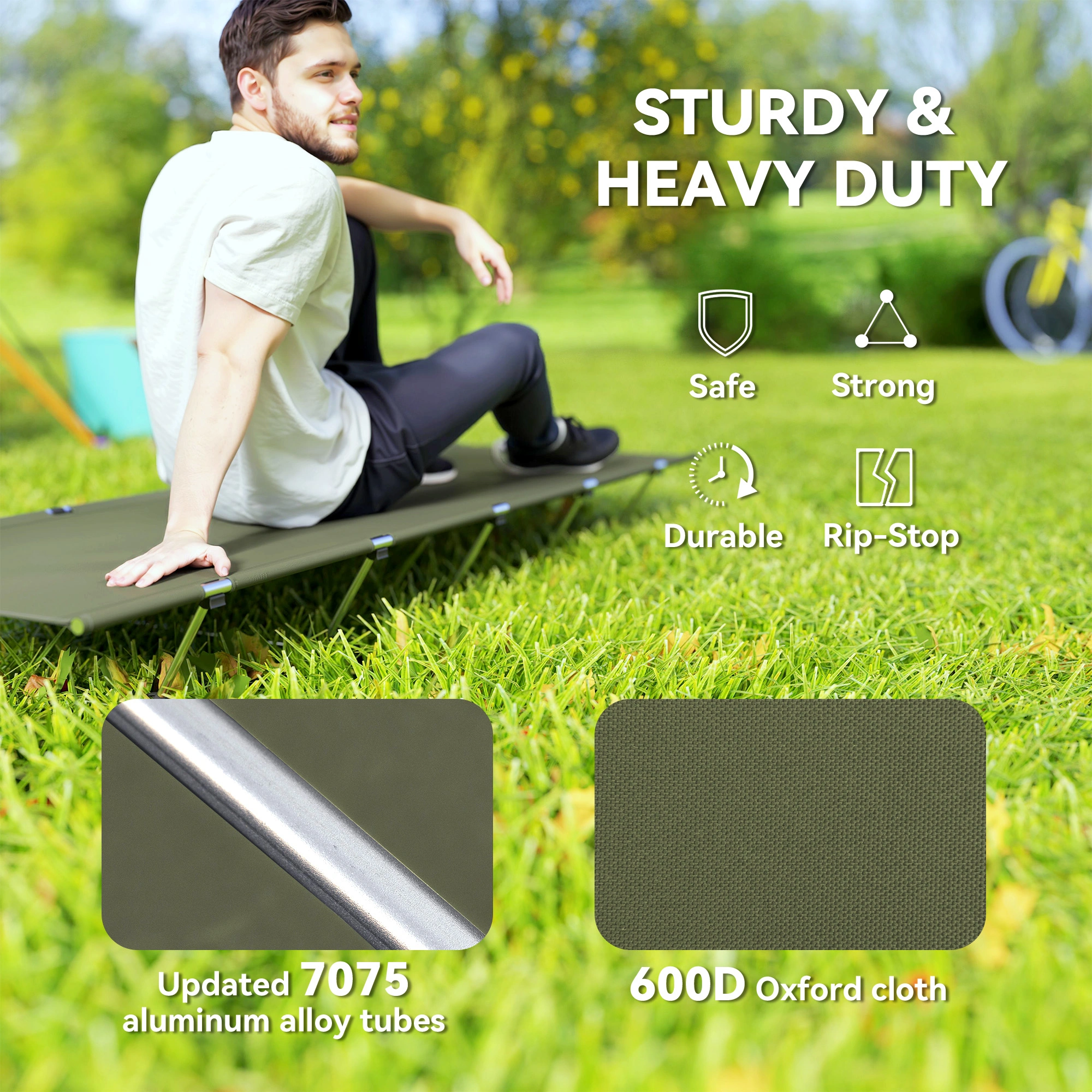 Pop Up Camping Tent 2-3 Person, Waterproof Outdoor Instant Cabin Tent with Carry Bag, Easy Setup Family Tent view 4