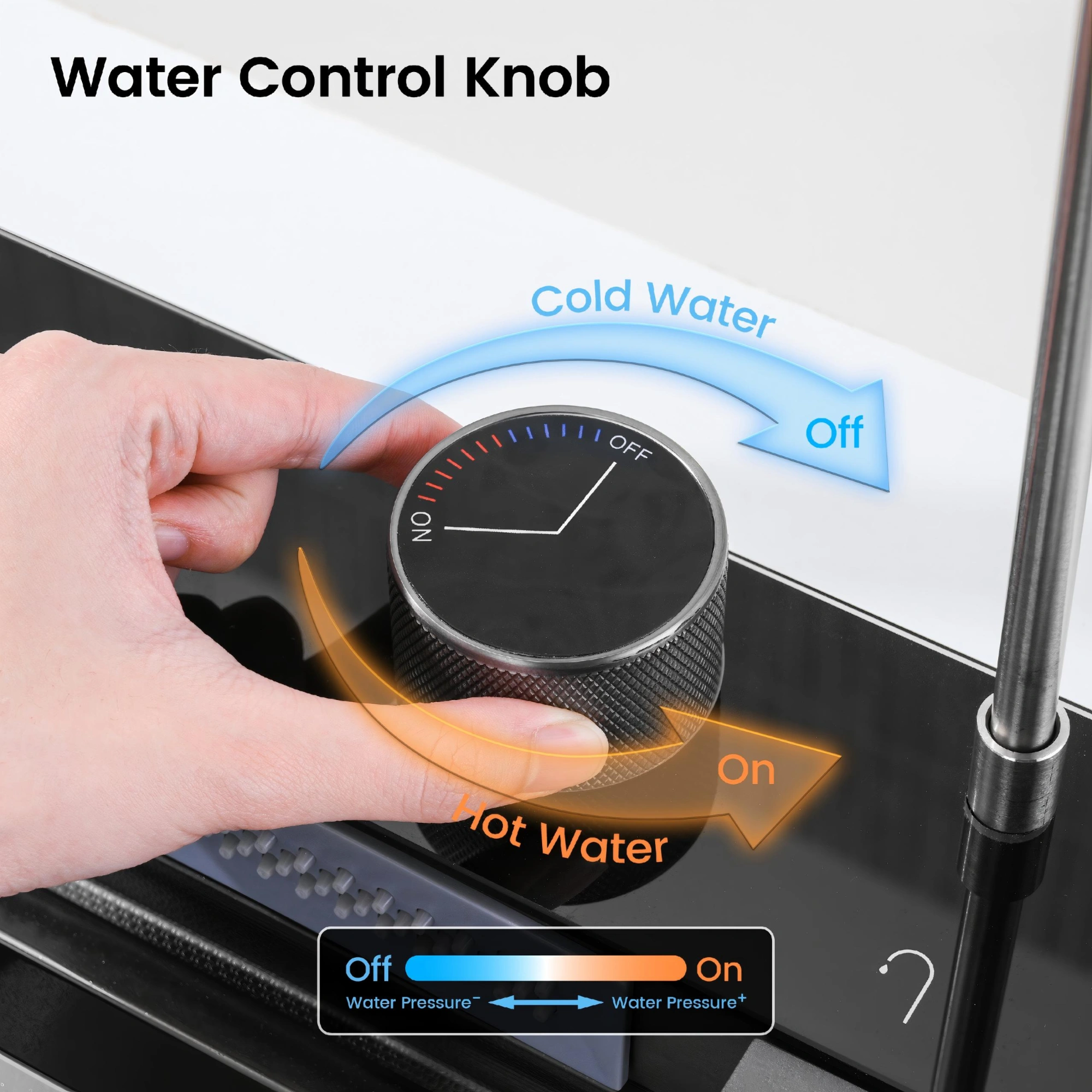 304 Stainless Steel Pull-Out Kitchen Sink 33"x22" Single Bowl Sink Black Whale Waterfall Dishwasher Accessories Sink view 9