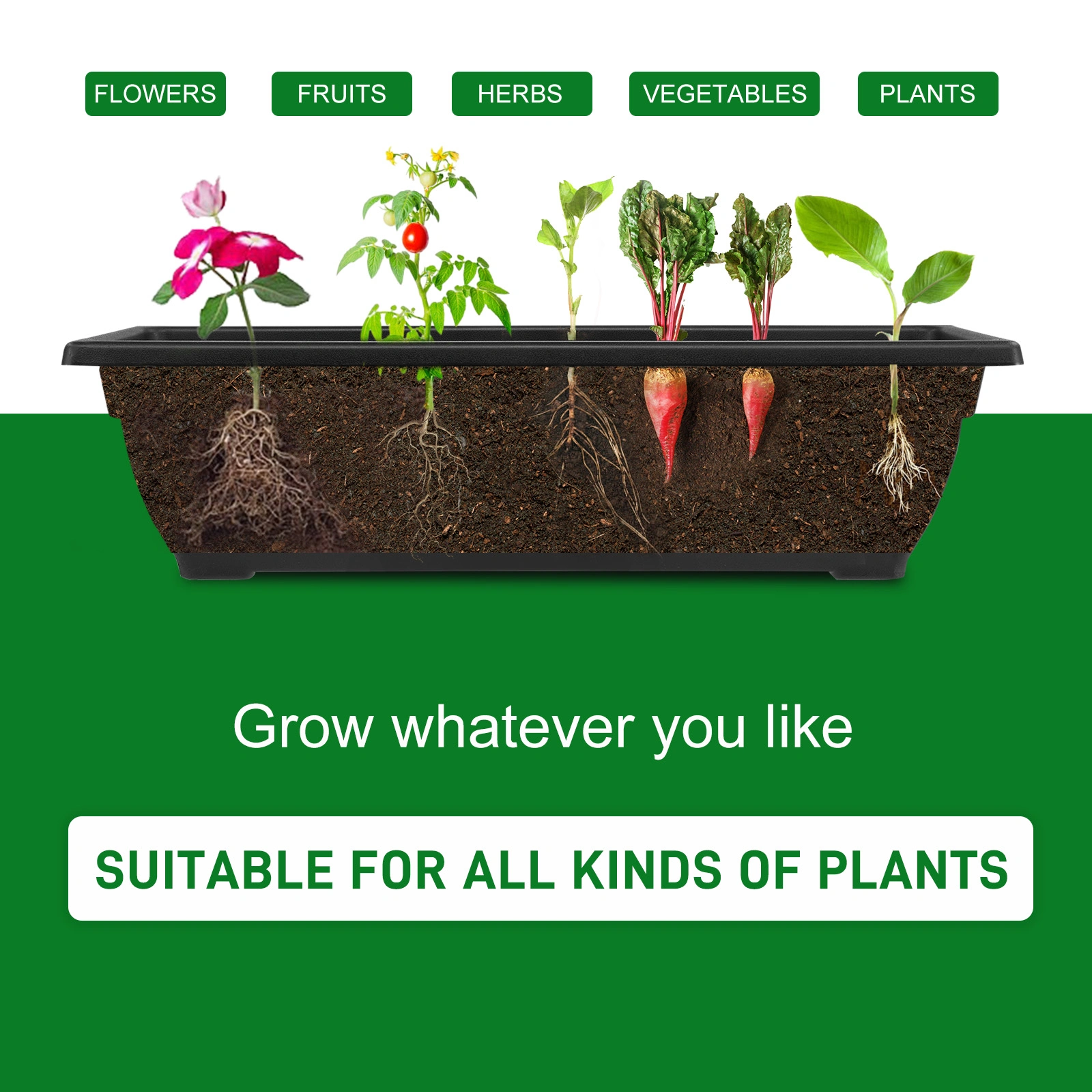 5 Tiers Vertical Garden Bed, Vertical Garden Planter Indoor and Outdoor, Vertical Elevated Garden Bed Perfect for Vegetables Flowers Herbs view 15