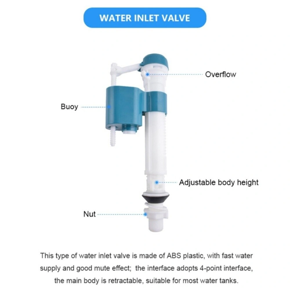 Universal Toilet Cistern Repair Kit for Dual Push Flush System with Fast UK Delivery view 2