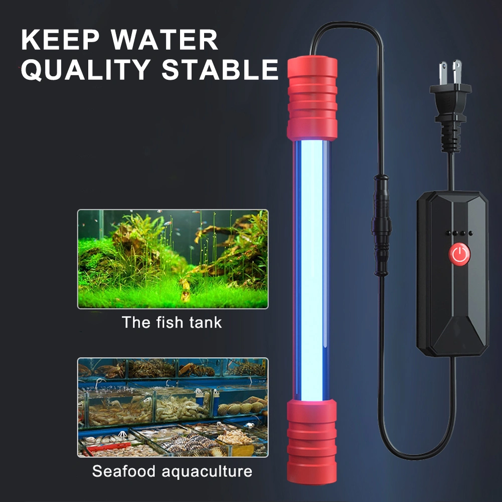 Aquarium Fish Tank Germicidal UV Light Sterilizer Pond Submersible Clean Lamp US(tk/temu self-pickup orders) view 10