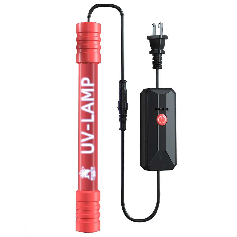 Aquarium Fish Tank Germicidal UV Light Sterilizer Pond Submersible Clean Lamp US(tk/temu self-pickup orders) view 2