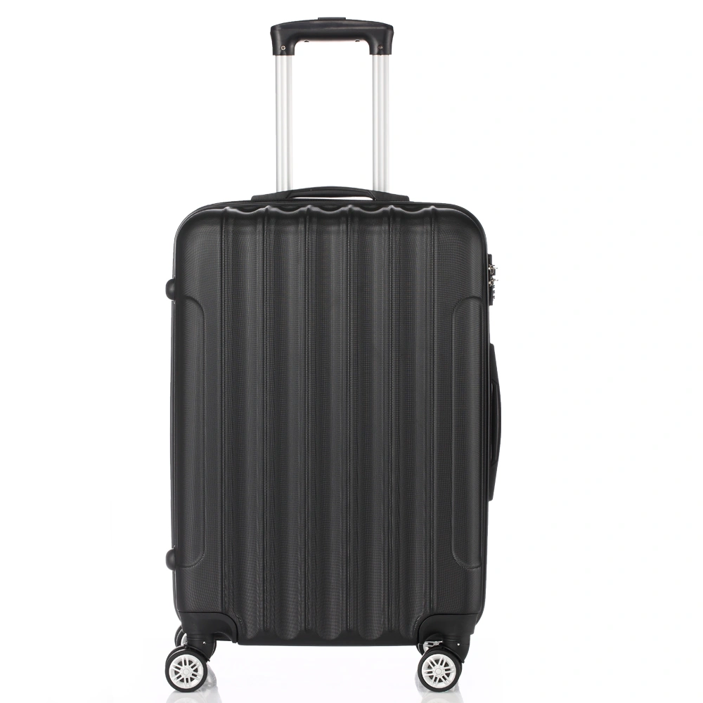 28in Hard Shell Carry On Luggage Suitcase Lightweight Cabin Approved Ryanair Priority British Airways Airline Travel view 2