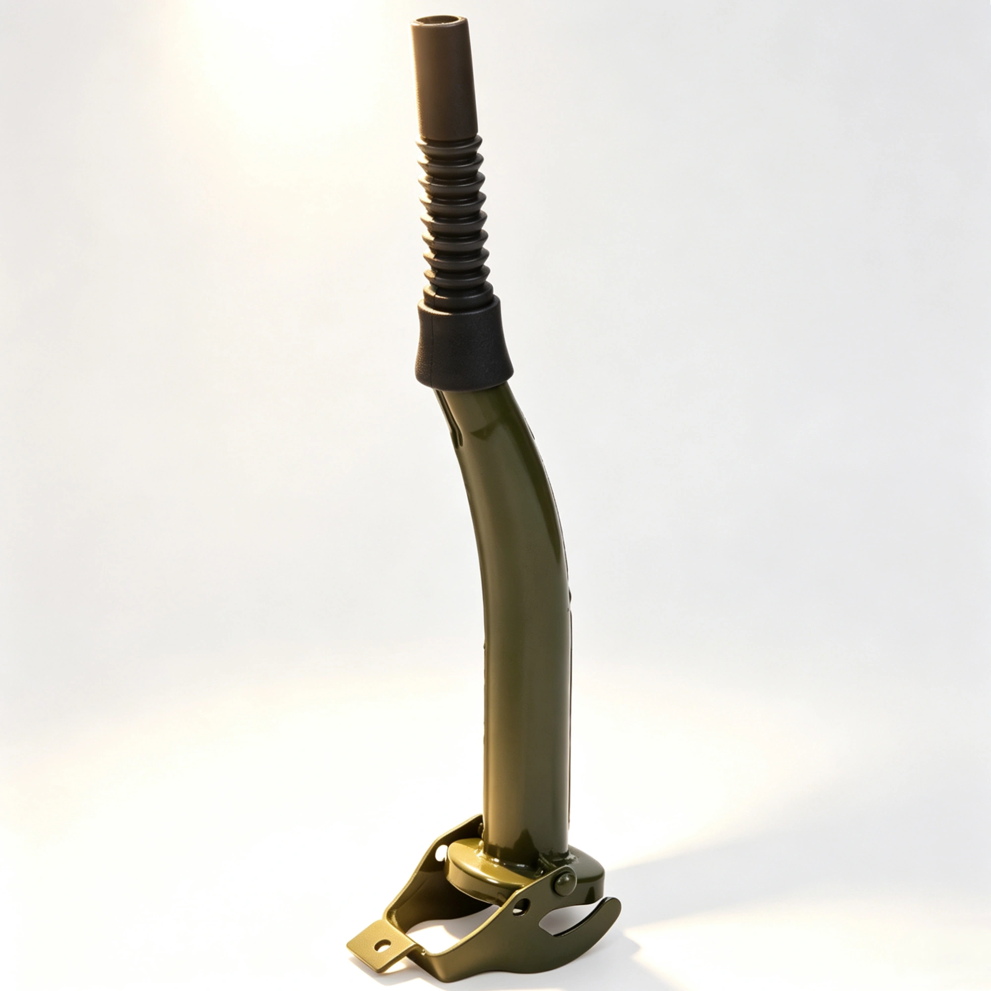 5L American Oil Barrel 0.6mm Steel, Army Green with Inverted Oil Pipe view 4