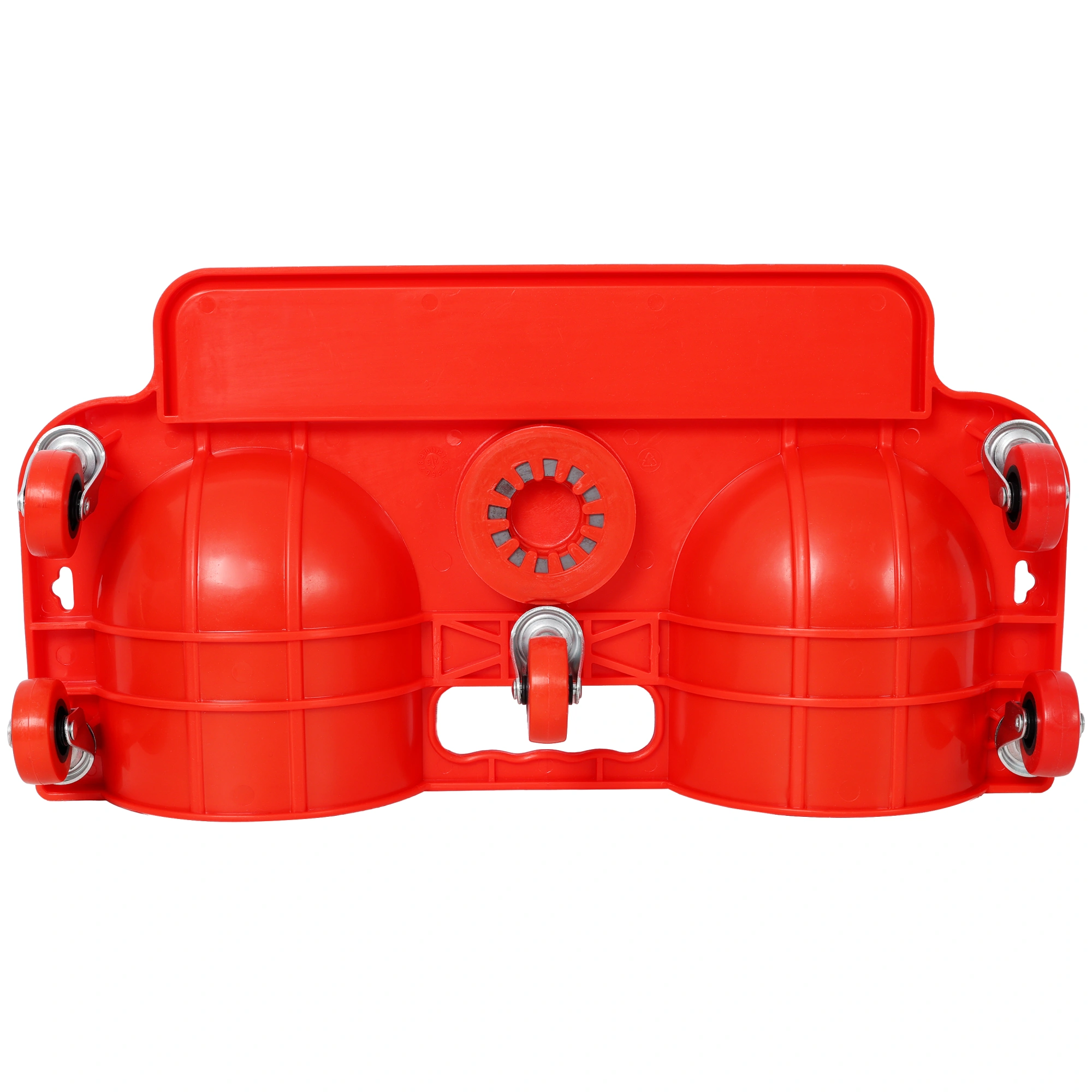 **Durable Rolling Knee Creeper with 360° Swivel Casters & Tool Tray - Red Workshop Garden Garage Knee Pads** view 5