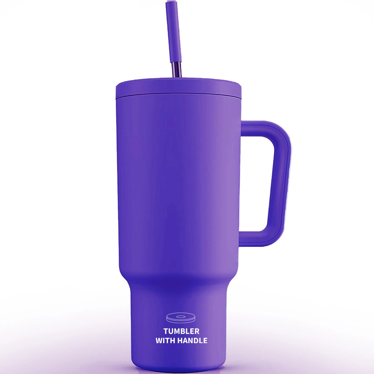 Double Wall Insulated Travel Mug 20oz Extra Large - Leak Proof Thermal Cup with Comfortable Grip for Hot Cold Drinks, Vacuum Insulated Coffee Tumbler for Office Home Outdoor Travel Camping