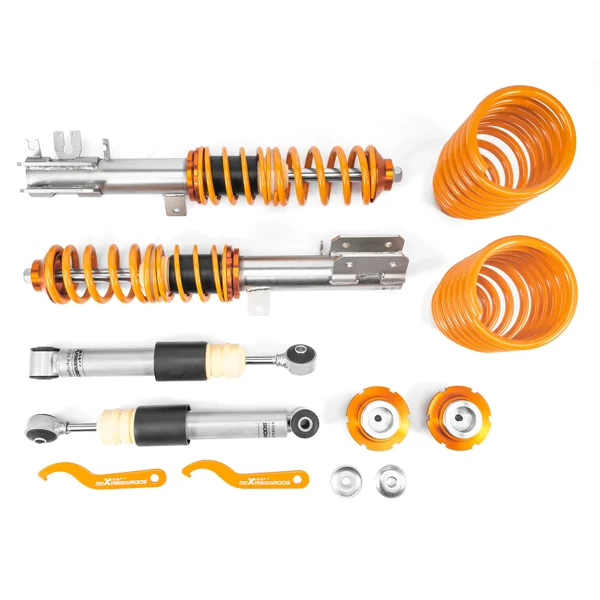Adjustable Coilovers Suspension Lowering Kit Shocks Absorber fit for Fiat 500 2007+ view 2