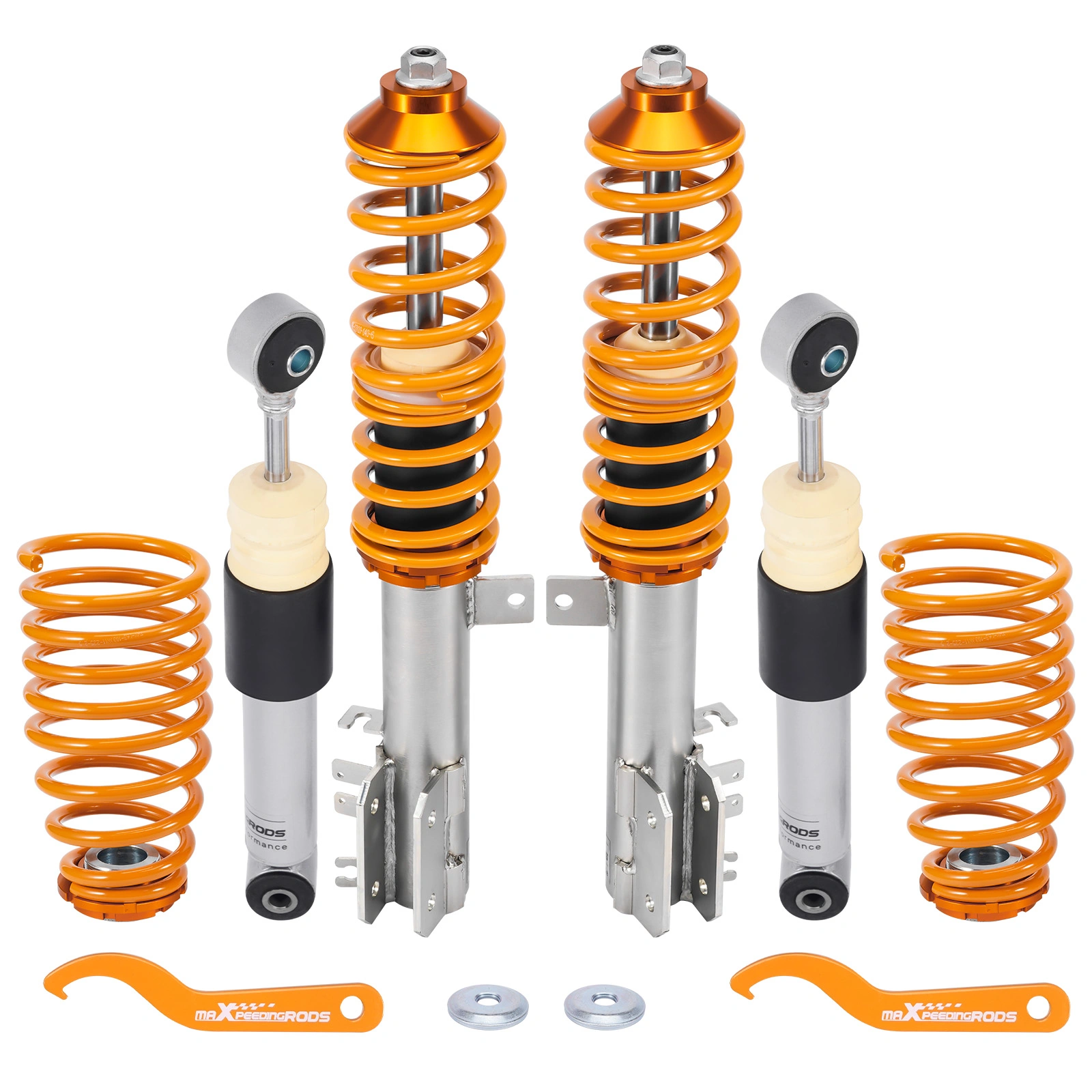 Adjustable Coilovers Suspension Lowering Kit Shocks Absorber fit for Fiat 500 2007+