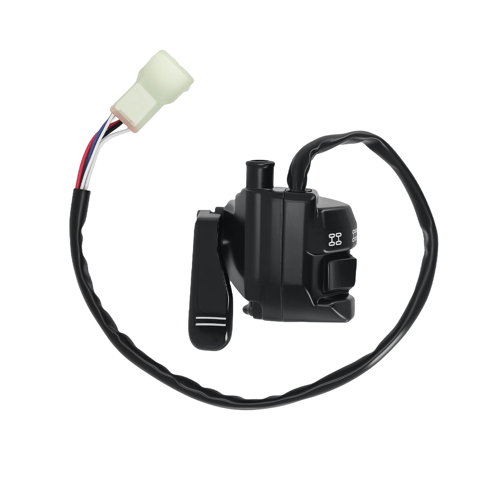 Black Throttle Handle Plus 4x4 Switch fit for Can-Am Outlander 2008-2021 707000595
