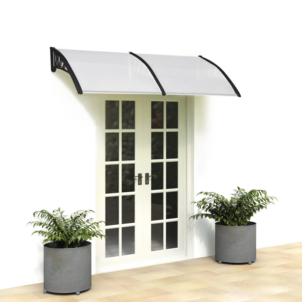 HT-200 x 100 Household Application Door & Window Rain Cover Eaves Black Holder view 12