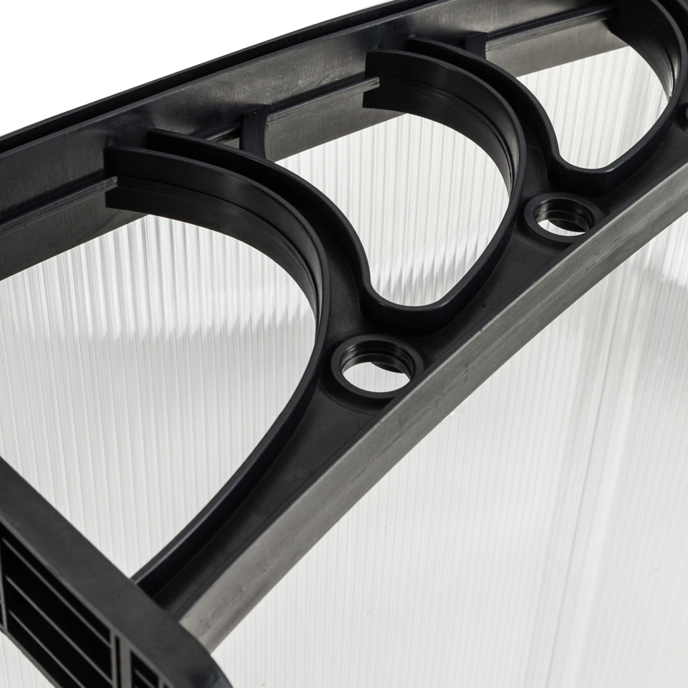 HT-200 x 100 Household Application Door & Window Rain Cover Eaves Black Holder view 28