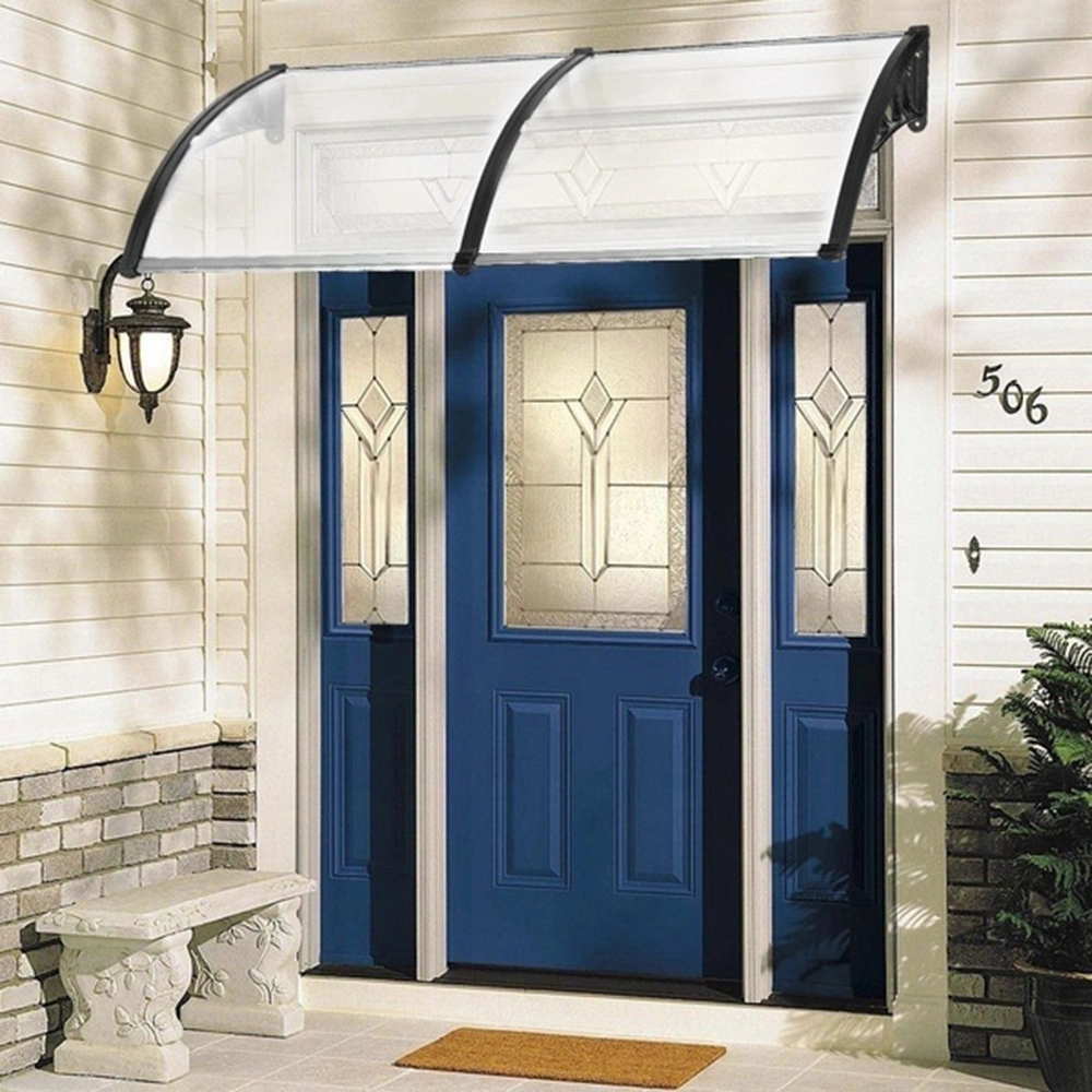 HT-200 x 100 Household Application Door & Window Rain Cover Eaves Black Holder view 33
