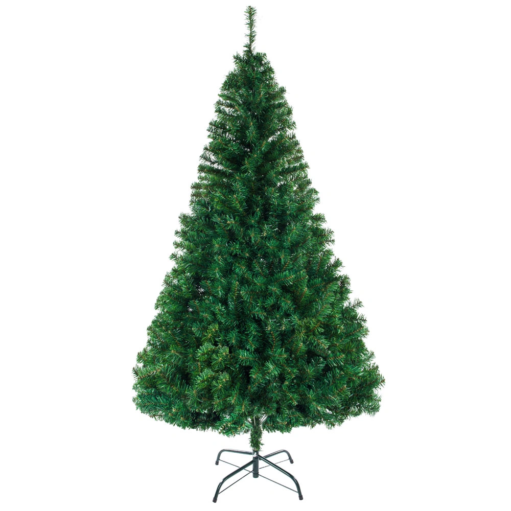 8FT Christmas Tree with 1138 Branches, Full Artificial Xmas Tree for Home Indoor Holiday Decor