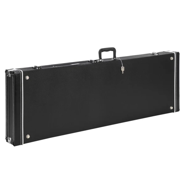 High Grade Electric Guitar Square Hard Case Flat Black view 4
