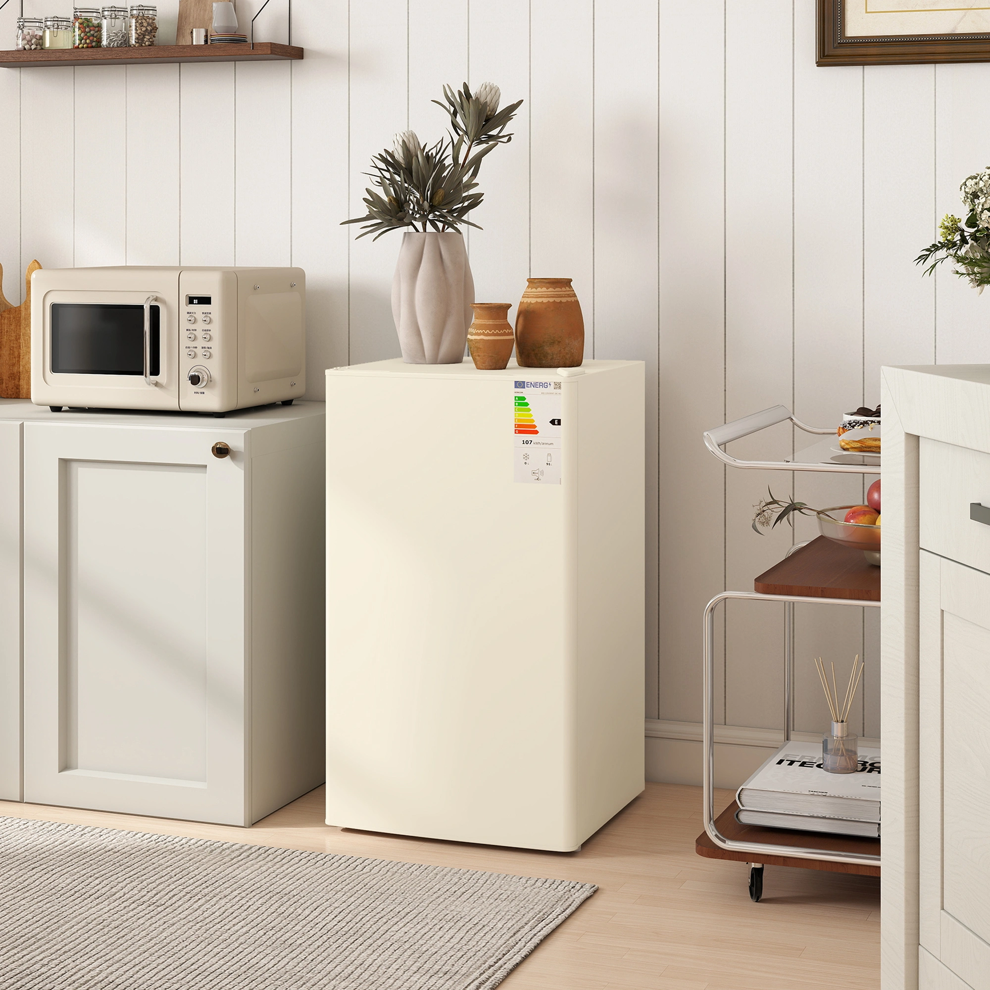 Portable Skincare Fridge, Mini Cosmetic Refrigerator for Face Cream, Makeup, Beauty Products, USB Rechargeable, Quiet Operation, Pink