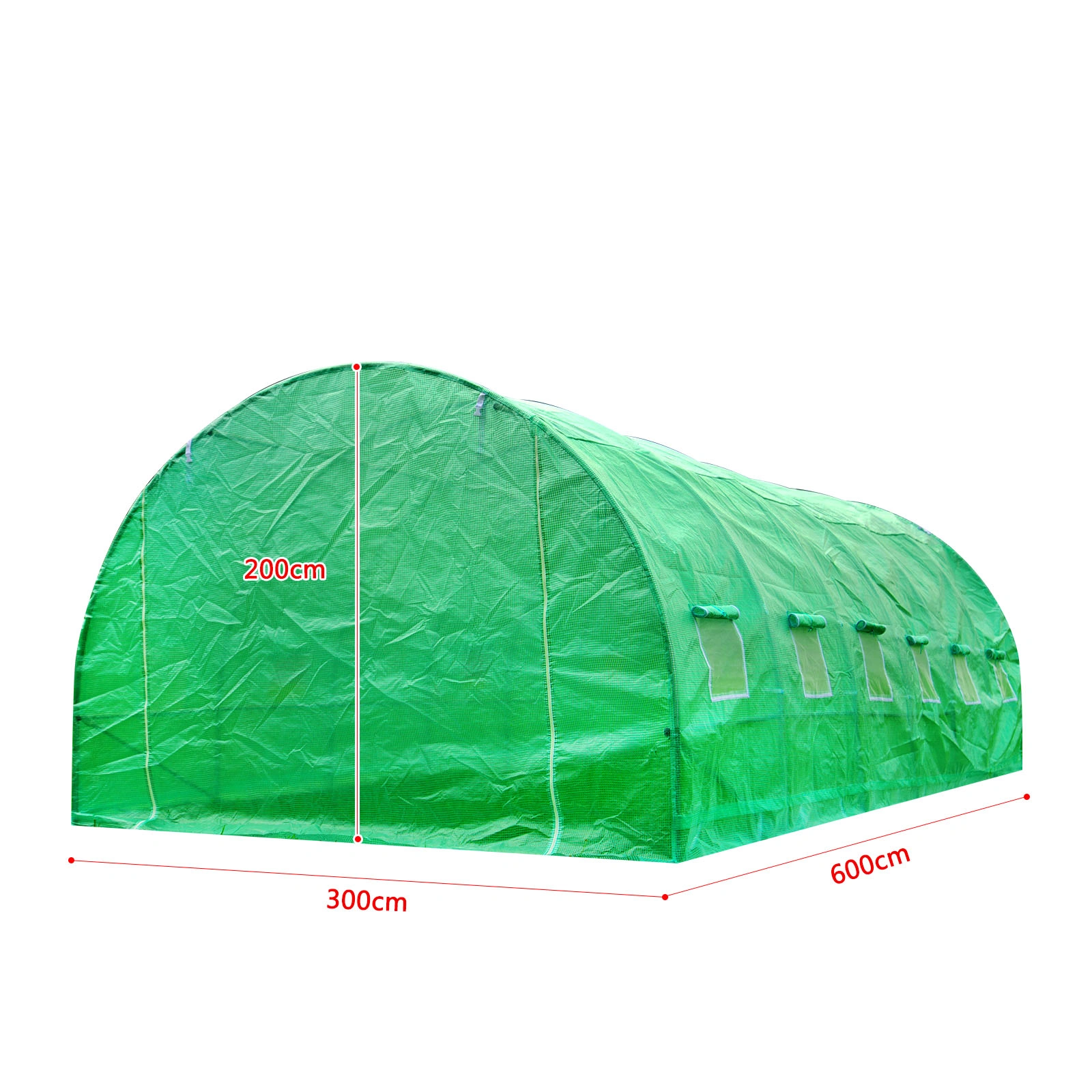 Premium Greenhouse 12x8, Polycarbonate Green House Kit with Ventilation Windows, Heavy-Duty Aluminum Frame for Garden Plants & Flowers view 3