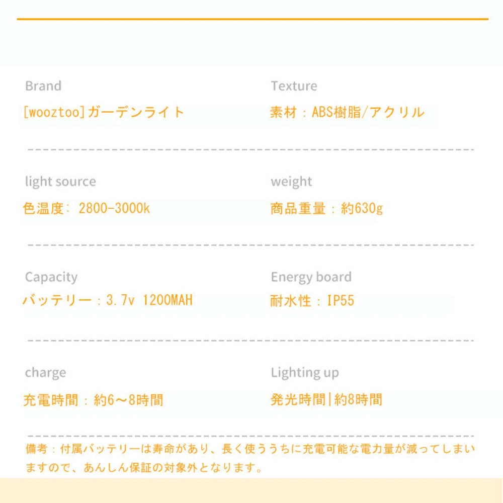 ソーラーライト ガーデンライト 屋外 防水 明るい LED 多結晶シリコン view 3