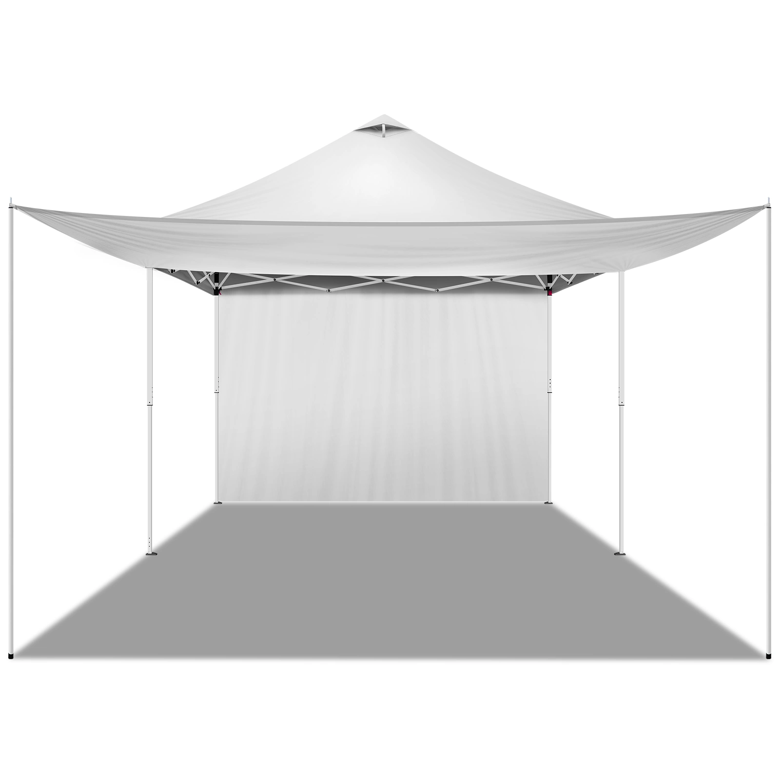 10x10FT Pop Up Canopy Tent with 2 Sidewalls, Outdoor Party Shelter Canopy for Events view 7