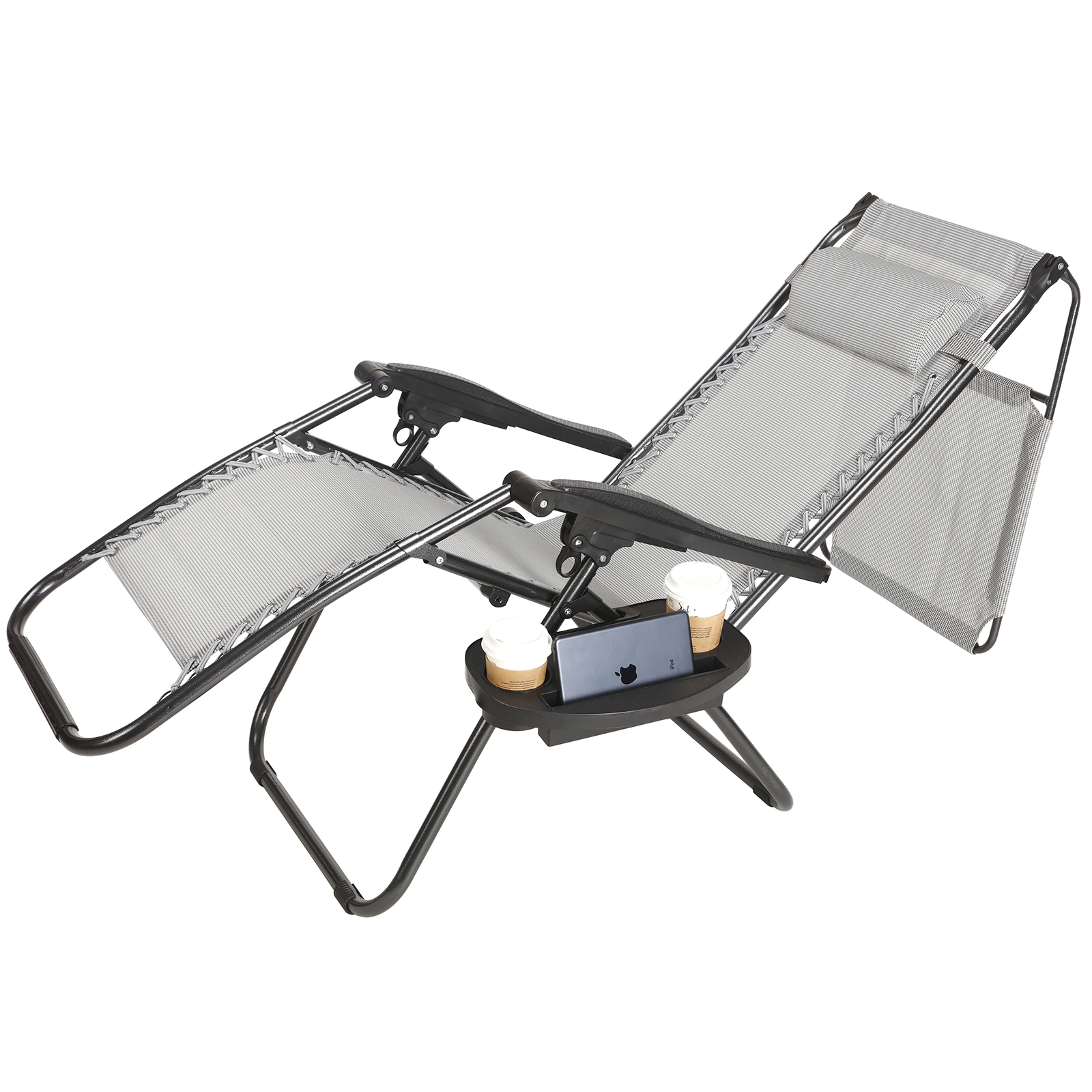 Outdoor Beach Chair Portable Folding Lightweight with Carry Bag view 3