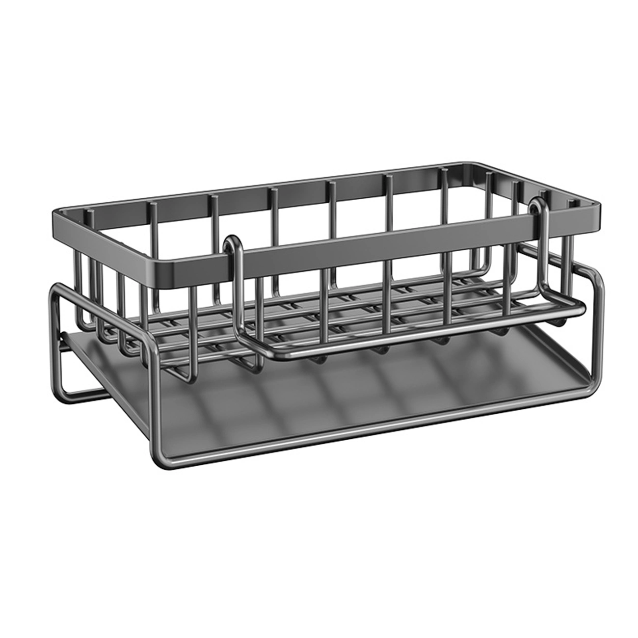Kitchen Sink Caddy Basket Drain Rack Dishcloth Holder Storage Rack Sponge Holder US Logistics only For USPS.TK/TMEU only For self-pickup