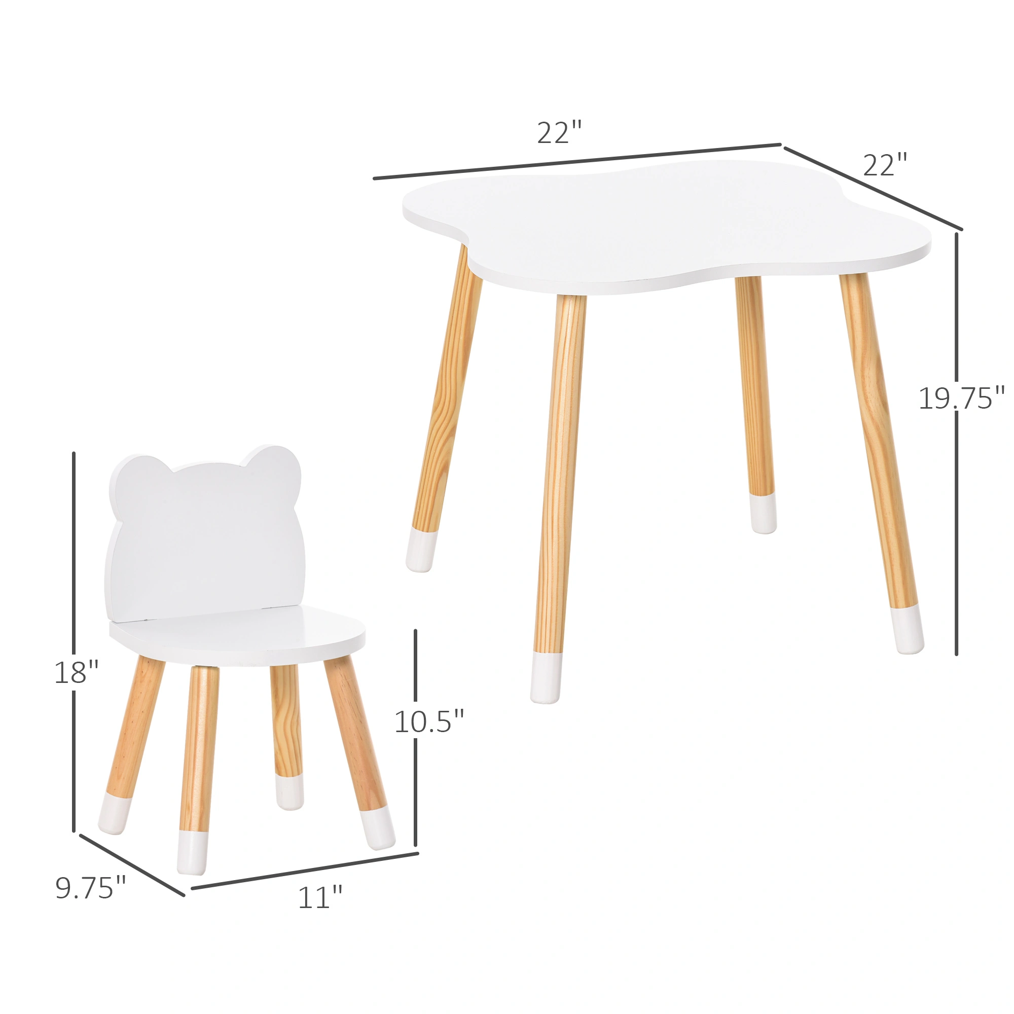 Kids Desk and Chair Set view 2