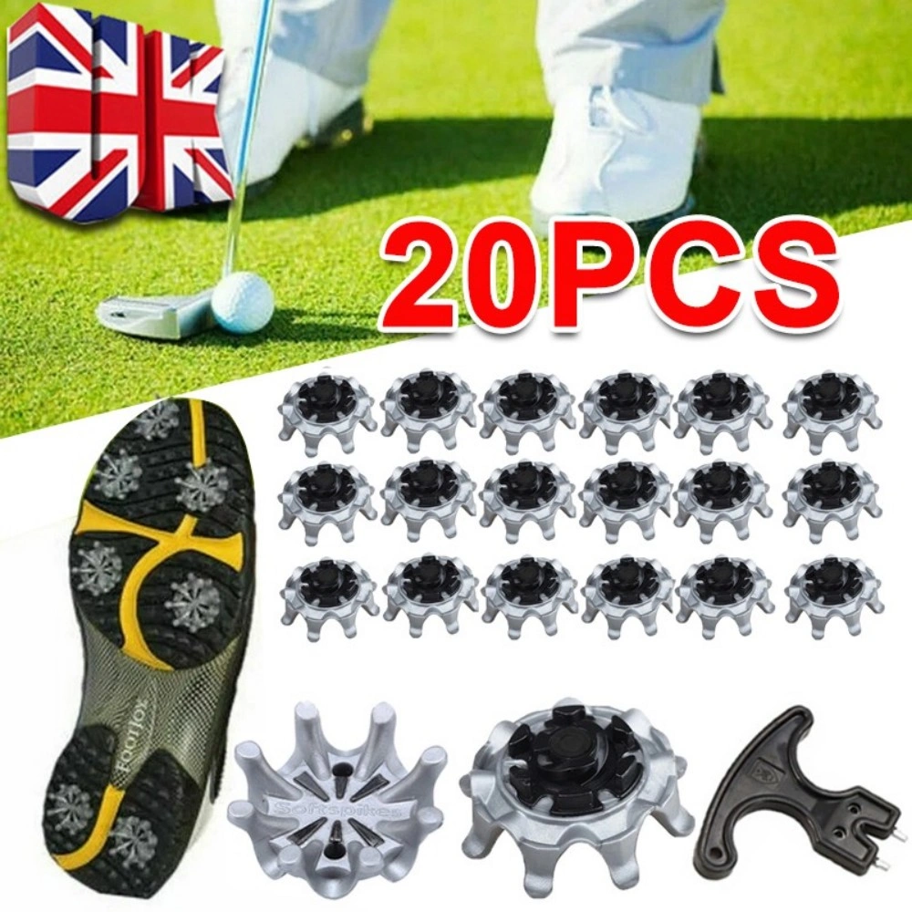 20X Footjoy Replacement Soft Fast Twist Studs Tri-Lok Golf Shoes Spikes Pin