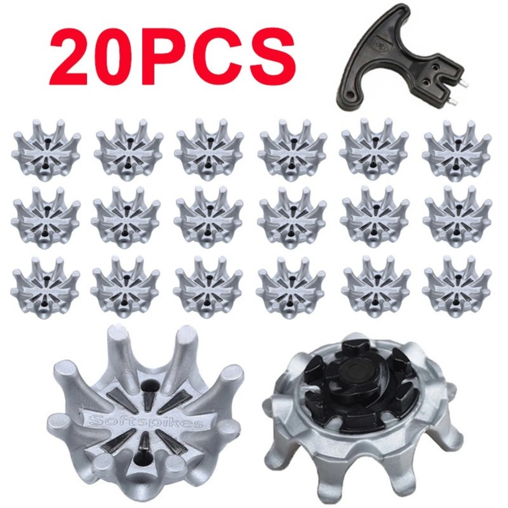 20X Footjoy Replacement Soft Fast Twist Studs Tri-Lok Golf Shoes Spikes Pin view 4