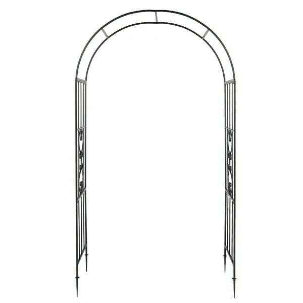 Arc Roof Wrought Iron Arch Plant Climbing Frame view 3