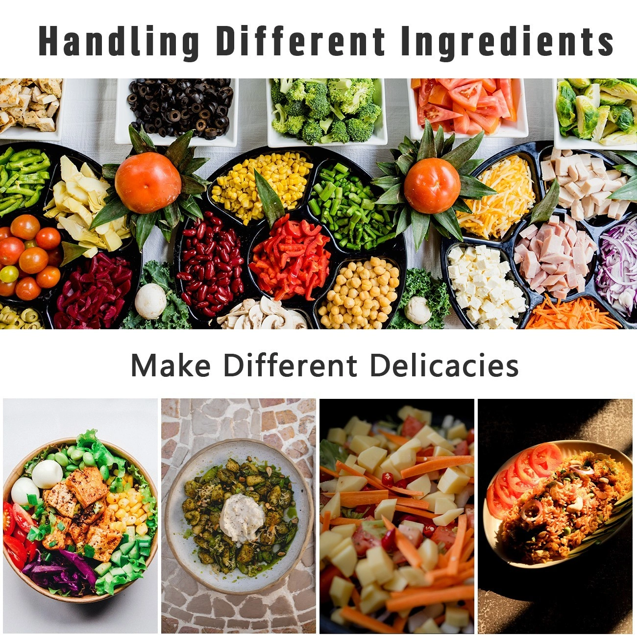 16-in-1 Vegetable Chopper Mandolin Slicer Food Dicer Cutter Peeler Salad Tool Kitchen Gadget US Logistics USPS.TK/TMEU Self-pickup view 5