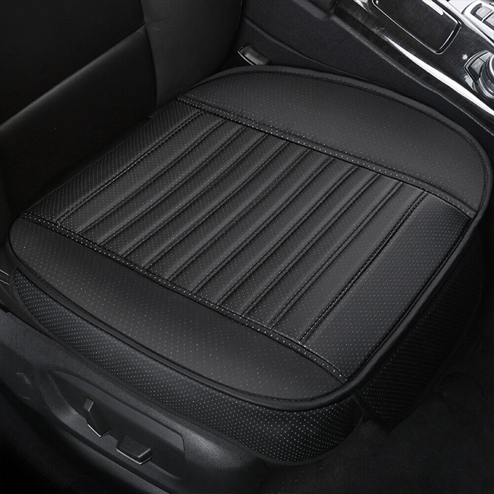 1Pcs 3D Car Front Seat Cover Pad Full Surround PU Leather Chair Cushion Mat