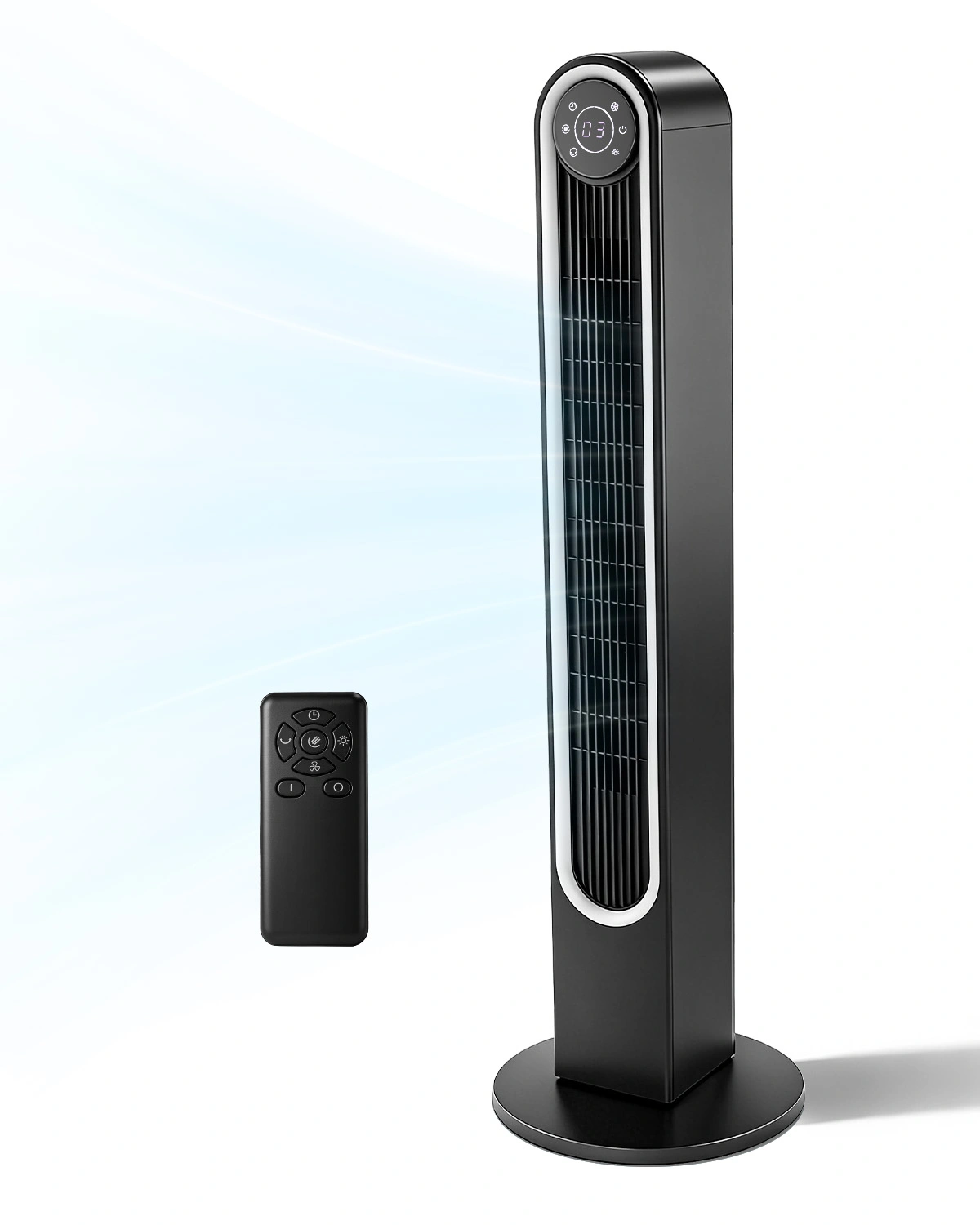 US Standard RTW-ER42(L) Tower Fan, 110V, 60W, 42 Inch Column Tower Fan view 2