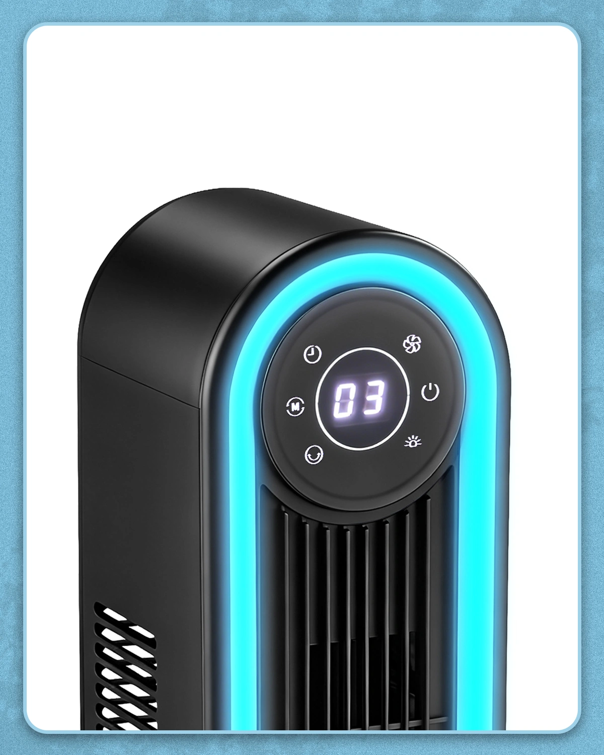 US Standard RTW-ER42(L) Tower Fan, 110V, 60W, 42 Inch Column Tower Fan view 3