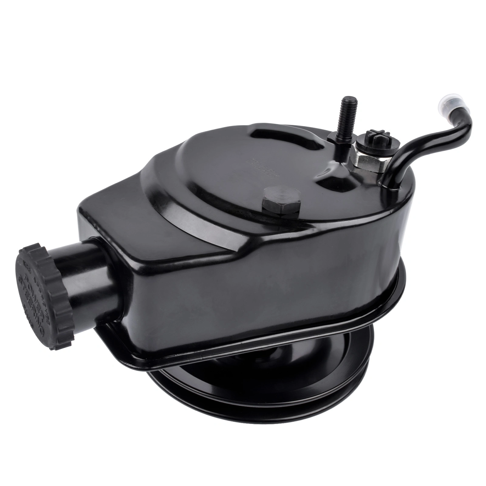 Power Steering Pump w/ Single Groove Pulley for Chevy Camaro Chevelle Nova Pontiac Firebird Buick Skylark 1970-1974 JM2000B view 3