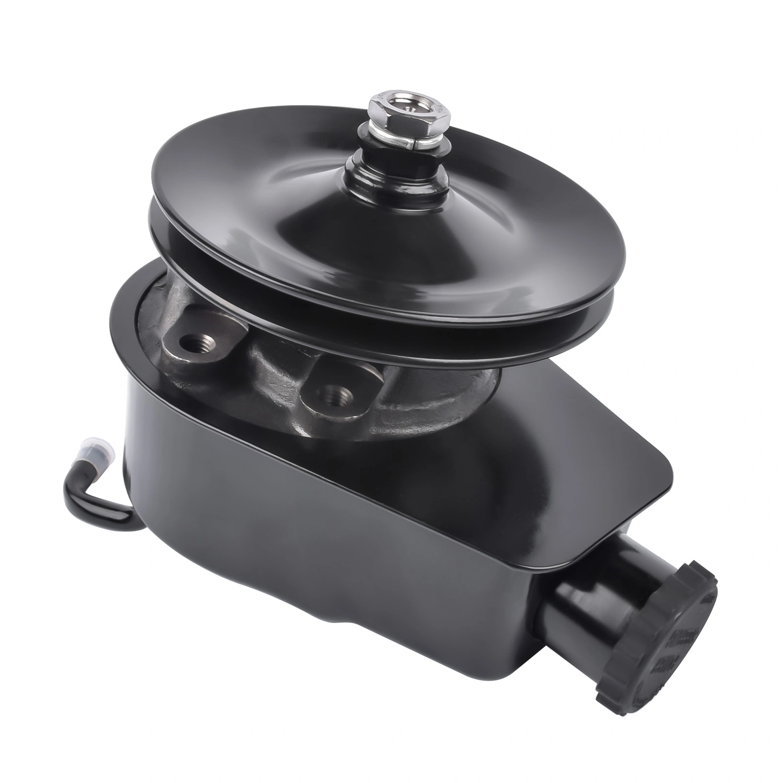 Power Steering Pump w/ Single Groove Pulley for Chevy Camaro Chevelle Nova Pontiac Firebird Buick Skylark 1970-1974 JM2000B view 5