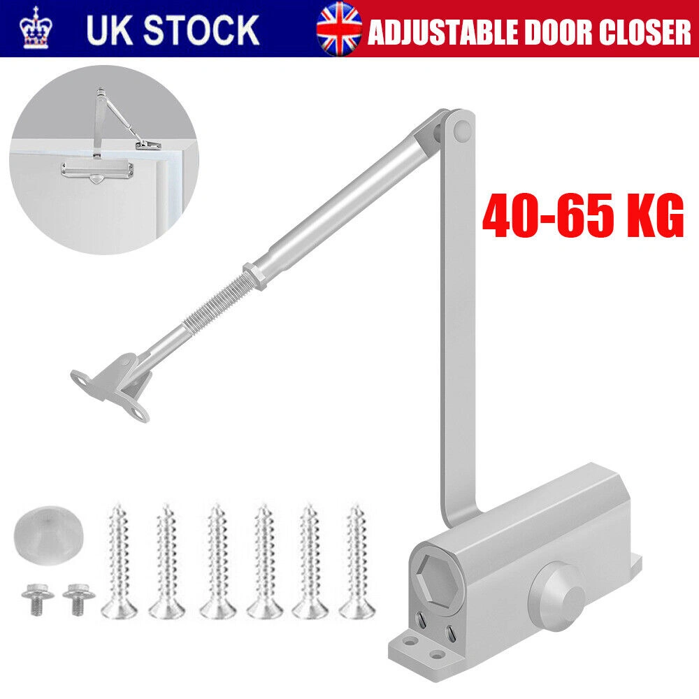 40-65KG Heavy Duty Fire Rated Overhead Door Closer Adjustable Soft Close Opener view 3