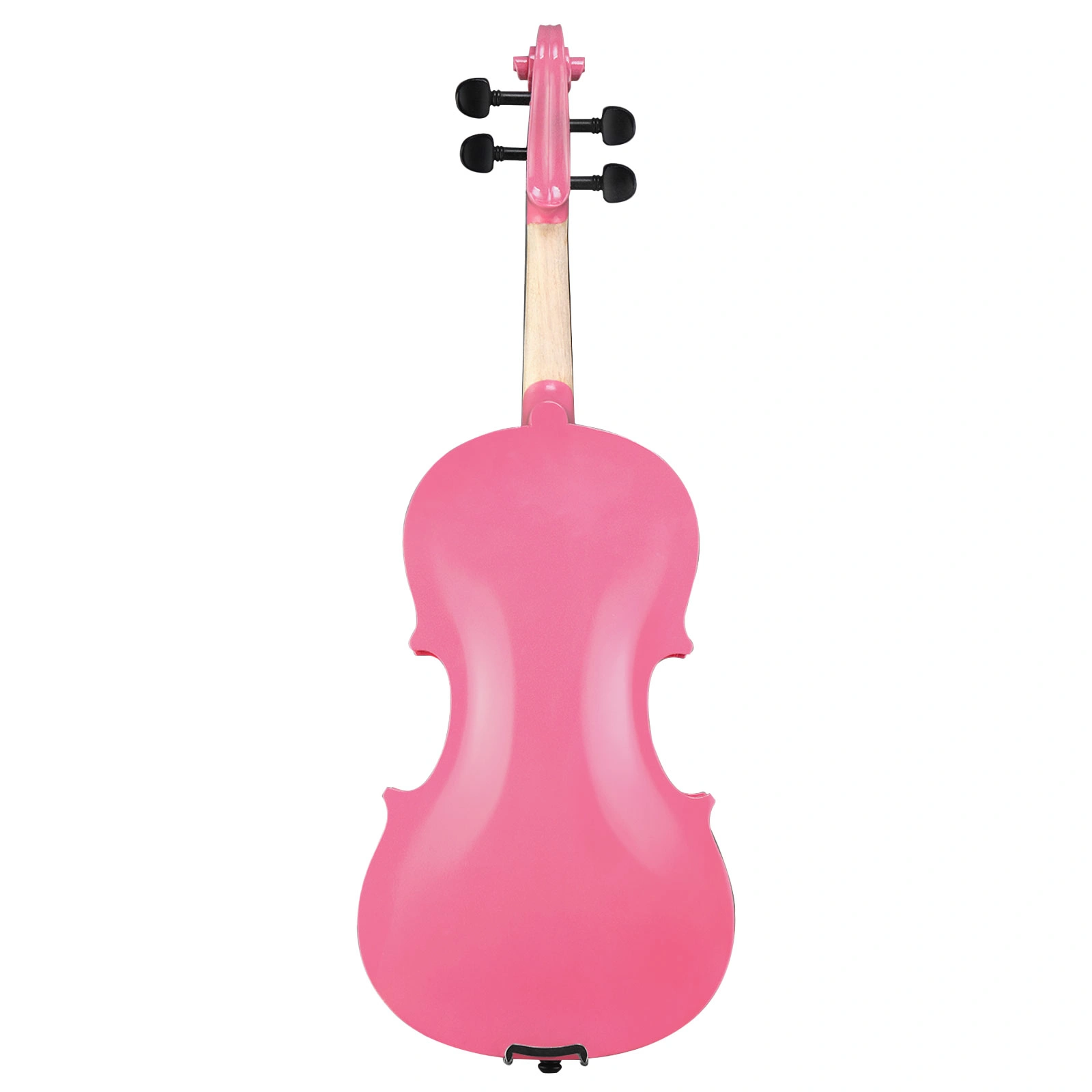 New 1/8 Acoustic Violin Case Bow Rosin Pink view 11