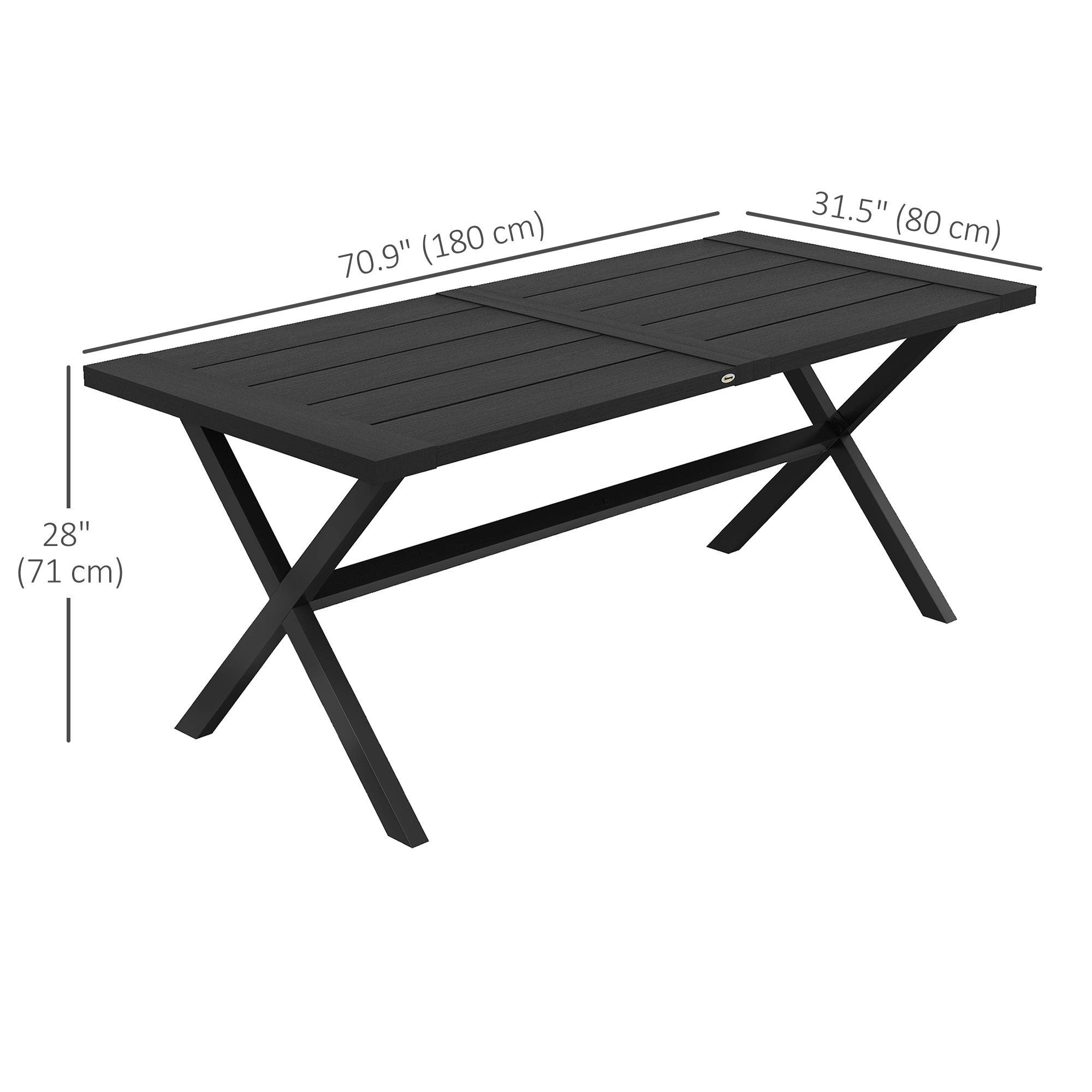 Portable Camping Table with Sink, Foldable Outdoor Dining Table, Lightweight Picnic Table for Caravan, Hiking, BBQ view 2