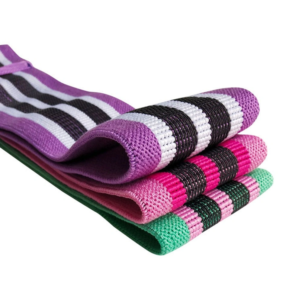 Set of 3 Resistance Loop Bands, TPE Exercise Bands for Fitness, Yoga, Glutes Training & Home Gym Workout view 2