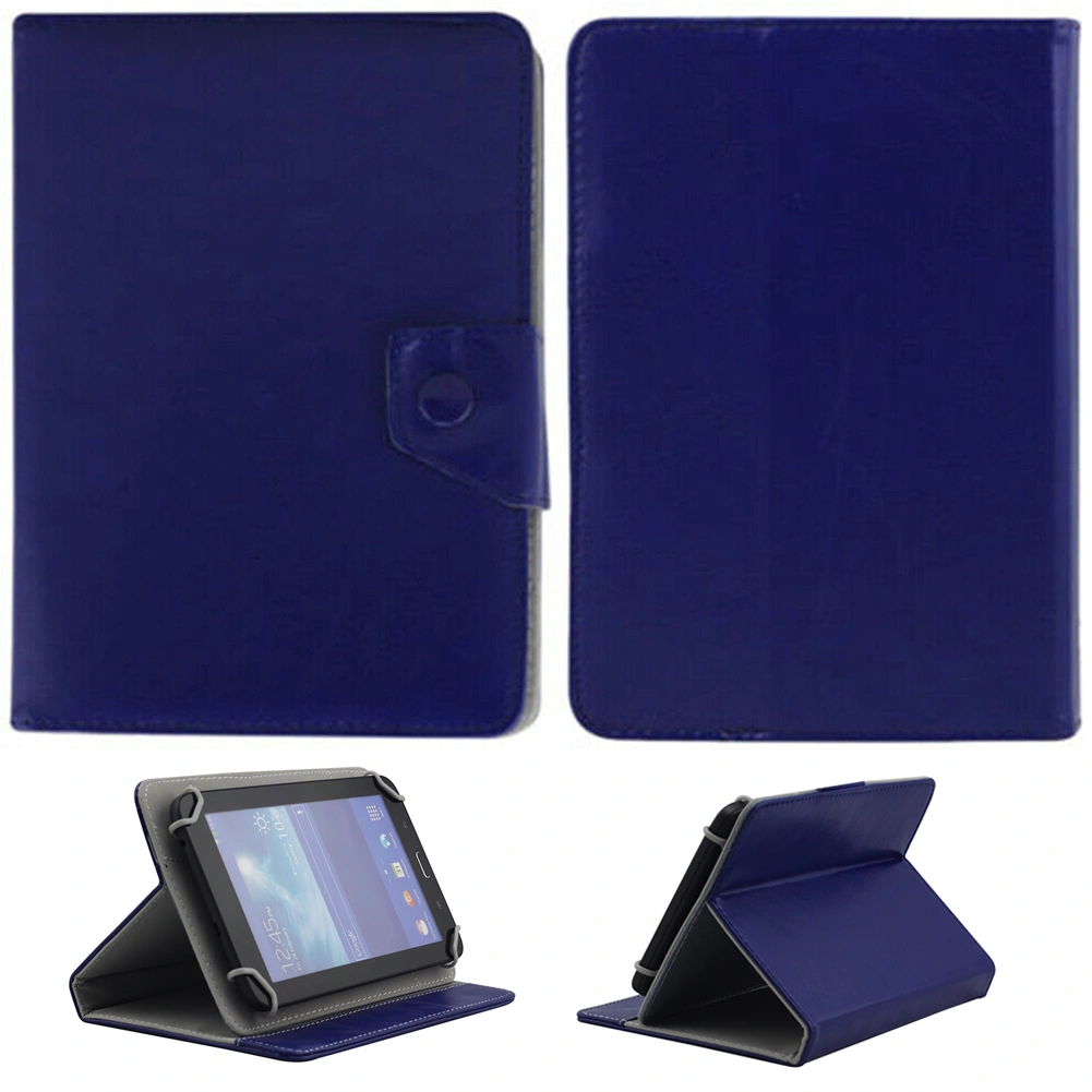 Universal Leather Folio Case for Kindle Fire 7 Inch Tablet - Folding Stand Cover view 2