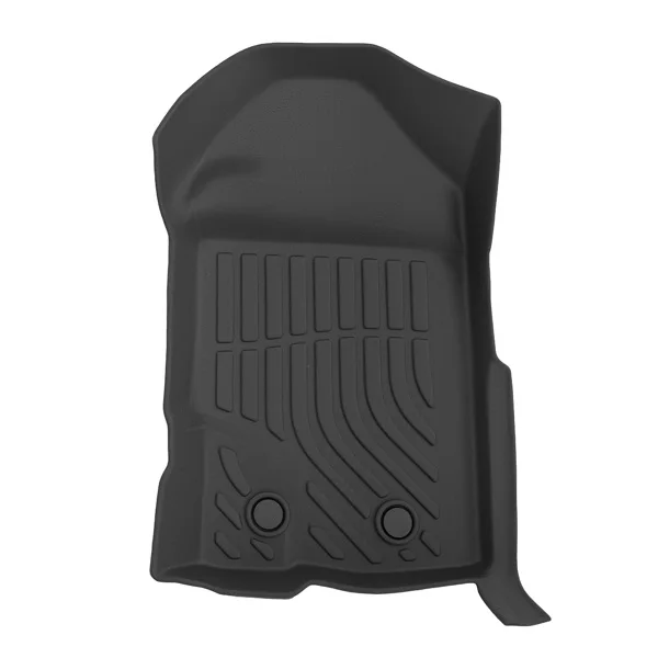All Weather Floor Mats fit for Ford Ranger SuperCrew Cab 2019-2023 Black TPE Car Mat