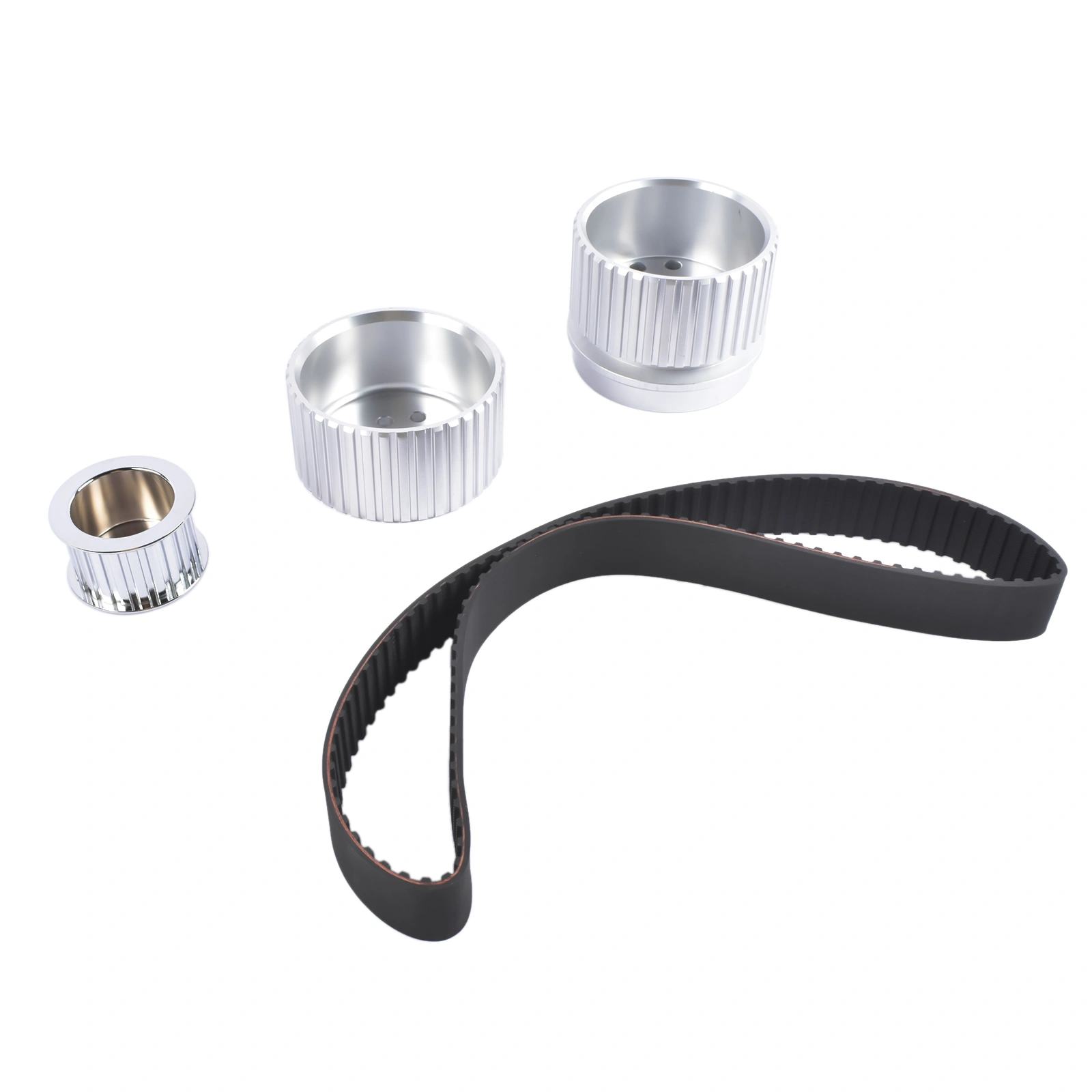 Belt Drive Pulley Set for BBC Big Block Chevy Gilmer 396 427 454 Engines Billet Aluminum view 4
